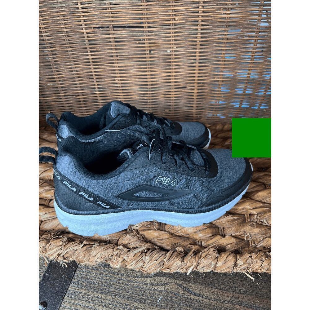 FILA Memory Foam Low Women's Black Gray Running Athletic Sneakers Shoes Size 6